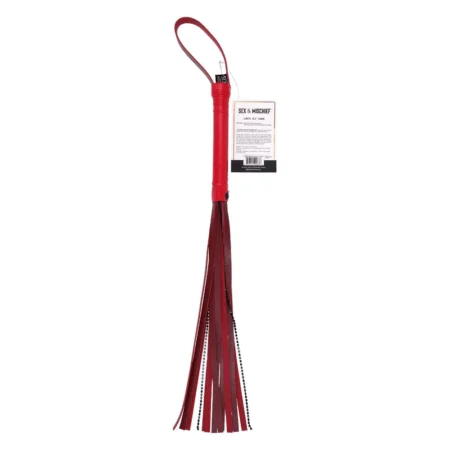 S&M CRYSTAL FLOGGER RED