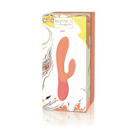 Rabbit Δονητής Rianne S Rs - Essentials - Xena Rabbit Vibrator Peach & Coral