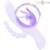 Δονητής INTENSE - MIKO TRIPLE VIBRATOR RABBIT & STIMULATOR & ANAL 7 VIBRATIONS PURPLE