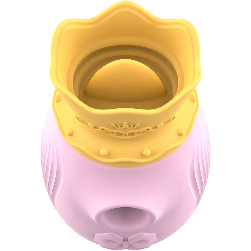 Διεγέρτης κλειτορίδας INTENSE - CLITORIS STIMULATOR 10 SUCTION AND LICKING MODES - PINK