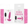 Πρωκτική σφήνα με δόνηση INTENSE - ROSS ANAL PLUG 10 VIBRATIONS PINK REMOTE CONTROL