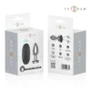 Μεταλλική πρωκτική σφήνα με δόνηση INTENSE - ANAL PLUG 10 VIBRATIONS METAL WITH REMOTE CONTROL S