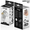 Κλουβί πέους ADDICTED TOYS LOCKED - IRON CELL METAL PENIS CAGE 4 CM SIZE S