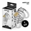 Κλουβί πέους ADDICTED TOYS LOCKED - IRON CELL METAL PENIS CAGE 4 CM SIZE S