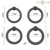 Σετ με 4 δακτυλίους πέους INTENSE - MICHIEL SET OF 4 PENIS RINGS MODEL 10
