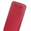 Κουπί κόκκινο FETISH SUBMISSIVE DARK ROOM - VEGAN LEATHER WHIP