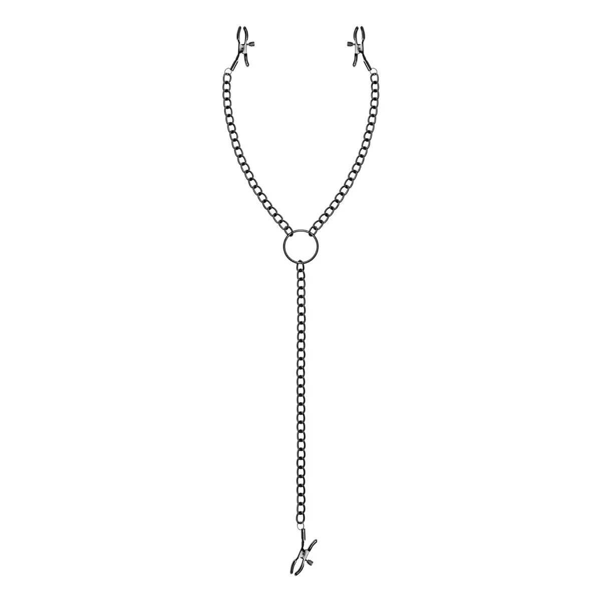 Σφιγκτήρες θηλών & κλειτορίδας Bedroom Fantasies Nipple & Clitoral Clamps - Black