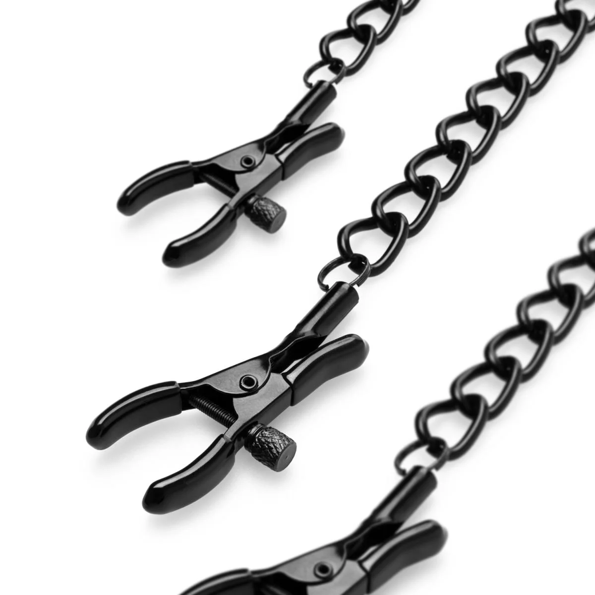 Σφιγκτήρες θηλών & κλειτορίδας Bedroom Fantasies Nipple & Clitoral Clamps - Black