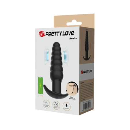 Πρωκτική σφήνα με δόνηση PRETTY LOVE - IMRON AEOLIS ANAL PLUG