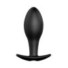Πρωκτική σφήνα με δόνηση PRETTY LOVE - ANAL PLUG ANCHOR FORM SILICONE 12 VIBRATION MODES BLACK