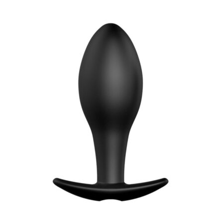 Πρωκτική σφήνα με δόνηση PRETTY LOVE - ANAL PLUG ANCHOR FORM SILICONE 12 VIBRATION MODES BLACK