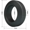 Δακτύλιος πέους CRAZY BULL - BRODAN SILICONE RING MODEL 9