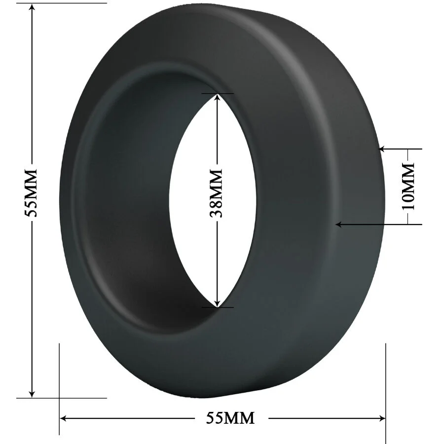 Δακτύλιος πέους CRAZY BULL - BRODAN SILICONE RING MODEL 9