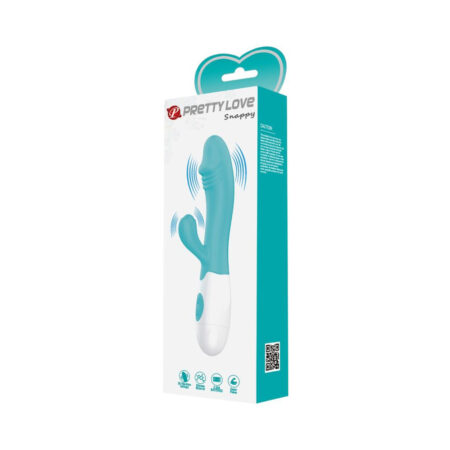 Δονητής σημείου G PRETTY LOVE - SNAPPY G-SPOT VIBRATOR AQUA GREEN