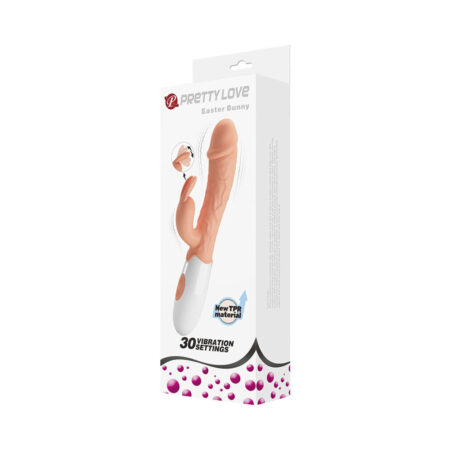 Rabbit δονητής PRETTY LOVE - EASTER BUNNY VIBRATOR WITH STIMULATOR