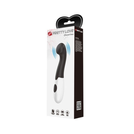 G-spot Δονητής PRETTY LOVE - CHARLES G-SPOT VIBRATOR 30 MODES BLACK