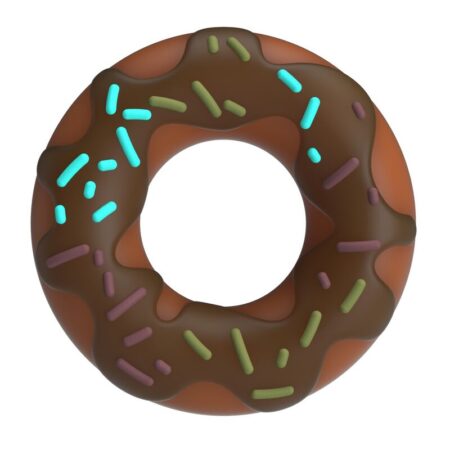 Δακτύλιος πέους PRETTY LOVE - SUPER DONUT PENIS RING BROWN
