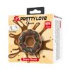 Δακτύλιος πέους PRETTY LOVE - SUPER DONUT PENIS RING BROWN