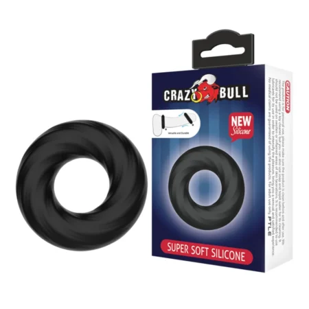 Δακτύλιος πέους CRAZY BULL - SPIRAL SILICONE RING