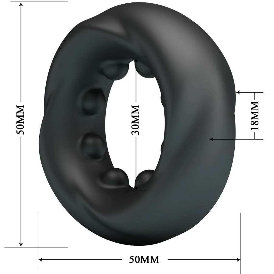 Δακτύλιος πέους CRAZY BULL - DAQUEZ SILICONE RING MODEL 4