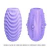 Αυνανιστήρι PRETTY LOVE - LILAC DOUBLE SIDED MASTURBATOR EGG