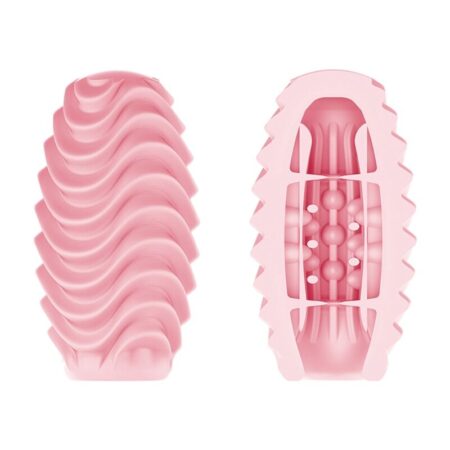 Αυνανιστήρι PRETTY LOVE - PINK DOUBLE SIDED MASTURBATOR EGG