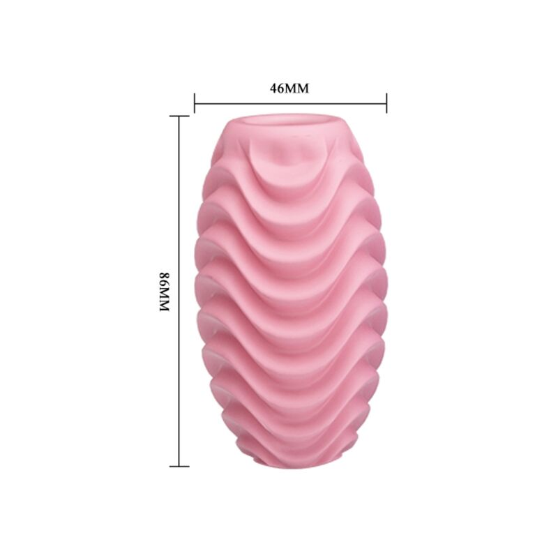 Αυνανιστήρι PRETTY LOVE - PINK DOUBLE SIDED MASTURBATOR EGG