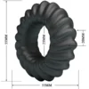 Δακτύλιος πέους CRAZY BULL - FITZ SILICONE RING MODEL 8