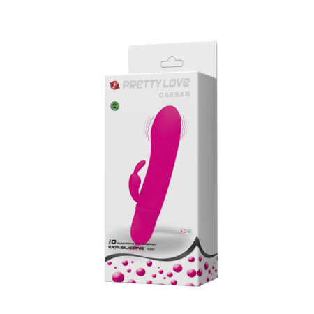 Rabbit δονητής PRETTY LOVE - FLIRTATION VIBRATOR WITH RABBIT CAESAR