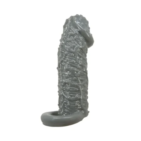 Κάλυμμα πέους PRETTY LOVE - REALISTIC PENIS ENLARGER AND DELAY SLEEVE MODEL 2 GREY