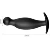 Πρωκτική σφήνα PRETTY LOVE - SILICONE ANAL PLUG 11.7 CM BLACK