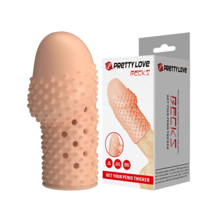 Κάλυμμα πέους PRETTY LOVE - BECKS PENIS SLEEVE GET YOUR PENIS THICKER FLESH