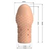 Κάλυμμα πέους PRETTY LOVE - BECKS PENIS SLEEVE GET YOUR PENIS THICKER FLESH