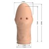 Κάλυμμα πέους PRETTY LOVE - BOOKER PENIS SLEEVE GET YOUR PENIS THICKER FLESH