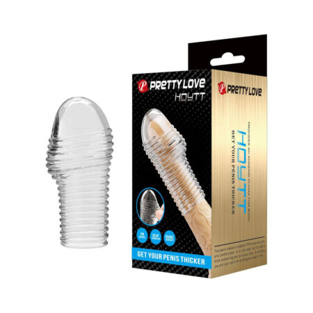 Κάλυμμα πέους PRETTY LOVE - HOTT PENIS SLEEVE GET YOUR PENIS THICKER TRANSPARENT