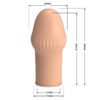Κάλυμμα πέους PRETTY LOVE - HUEL PENIS SLEEVE GET YOUR PENIS THICKER FLESH