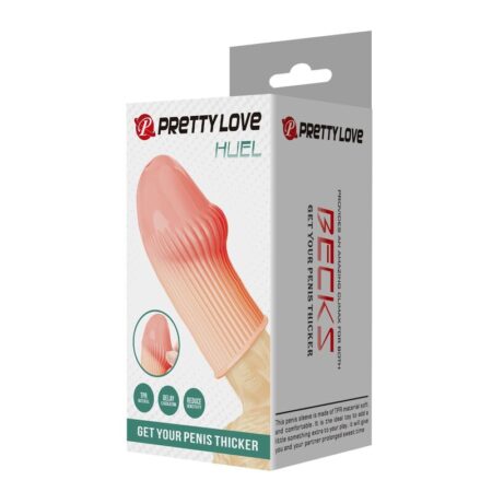 Κάλυμμα πέους PRETTY LOVE - HUEL PENIS SLEEVE GET YOUR PENIS THICKER FLESH