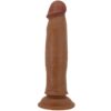 Ρεαλιστικό ομοίωμα πέους PRETTY LOVE - KEON REALISTIC DILDO 21 CM BROWN
