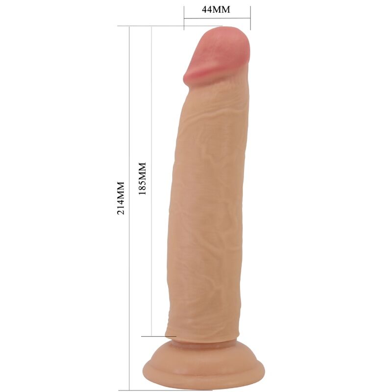 Ρεαλιστικό ομοίωμα πέους PRETTY LOVE - KEON REALISTIC DILDO 21 CM FLESH