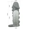 Κάλυμμα πέους PRETTY LOVE - REALISTIC PENIS ENLARGER AND DELAY SLEEVE MODEL 1 GREY