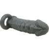 Κάλυμμα πέους PRETTY LOVE - REALISTIC PENIS ENLARGER AND DELAY SLEEVE MODEL 1 GREY