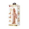 Ρεαλιστικό ομοίωμα πέους PRETTY LOVE - QUENTIN REALISTIC DILDO 18 CM FLESH