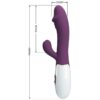Δονητής σημείου G PRETTY LOVE - SNAPPY G-SPOT VIBRATOR PURPLE