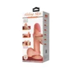 Ρεαλιστικό ομοίωμα πέους PRETTY LOVE - SLIDING SKIN SERIES REALISTIC DILDO WITH SLIDING SKIN SUCTION CUP FLESH 20.5 CM