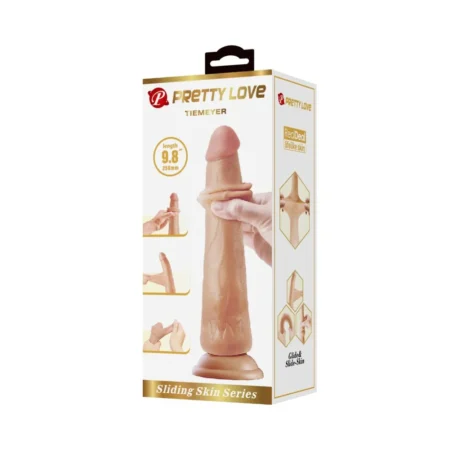 Ρεαλιστικό ομοίωμα πέους PRETTY LOVE - TIEMEYER REALISTIC DILDO 25 CM FLESH