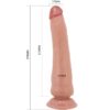 Ρεαλιστικό ομοίωμα πέους PRETTY LOVE - TIEMEYER REALISTIC DILDO 25 CM MODEL 2 FLESH
