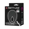Δακτύλιος πέους με δόνηση PRETTY LOVE - TRAP VIBRATOR RING BLACK