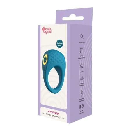 Δακτύλιος πέους με δόνηση Love Loop LOVE SIGNAL DREAMTOYS