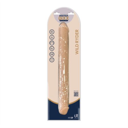 Διπλό ρεαλιστικό dildo Wild Ryder 15 Inch Silicone Double Dong DREAMTOYS MR DIXX