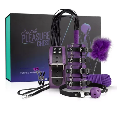 BDSM σετ Secret Pleasure Chest X Bedroom Fantasies - Purple Apprentice
